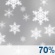 Snow Likely. Chance for Measurable Precipitation 70%