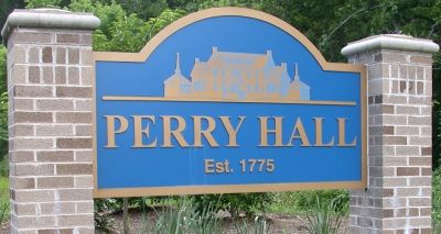 Photo of Perry Hall sign on US Rt 1