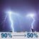Tonight: Showers and thunderstorms. Some of the storms could be severe. Mostly cloudy, with a low around 47. Northwest wind 10 to 15 mph, with gusts as high as 24 mph. Chance of precipitation is 90%. New rainfall amounts between a tenth and quarter of an inch possible. Tonight: Showers And Thunderstorms